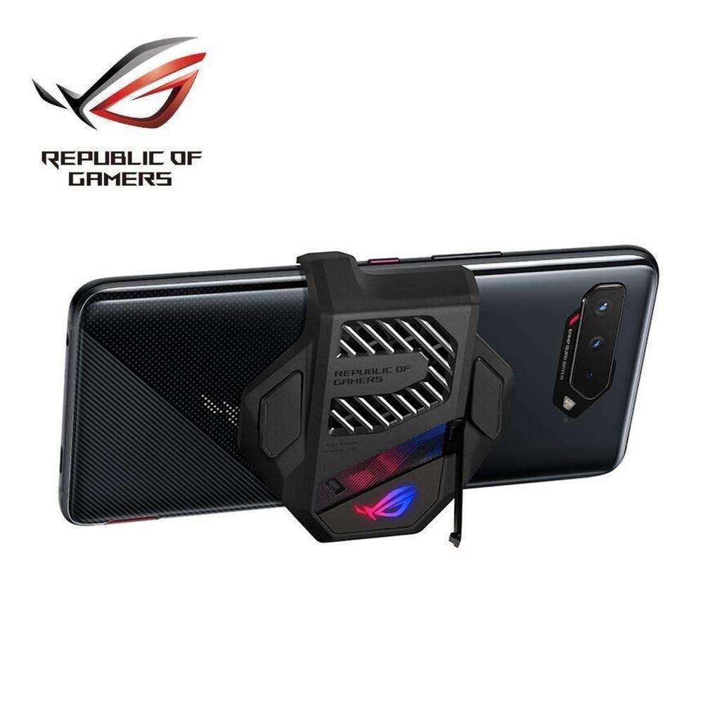 ASUS ROG 5 Aero Active Cooler Вентилятор охолодження телефону для  мобільного телефону Rog 5, оригінальні аксесуари Asus підтримують світловий  ефект Aura - Тетра Груп